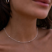 Elara Necklace Silver