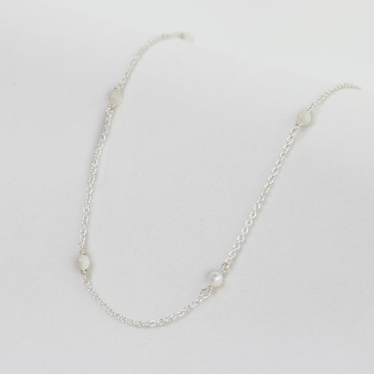 Elara Necklace Silver