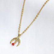 Evening Star Necklace Gold