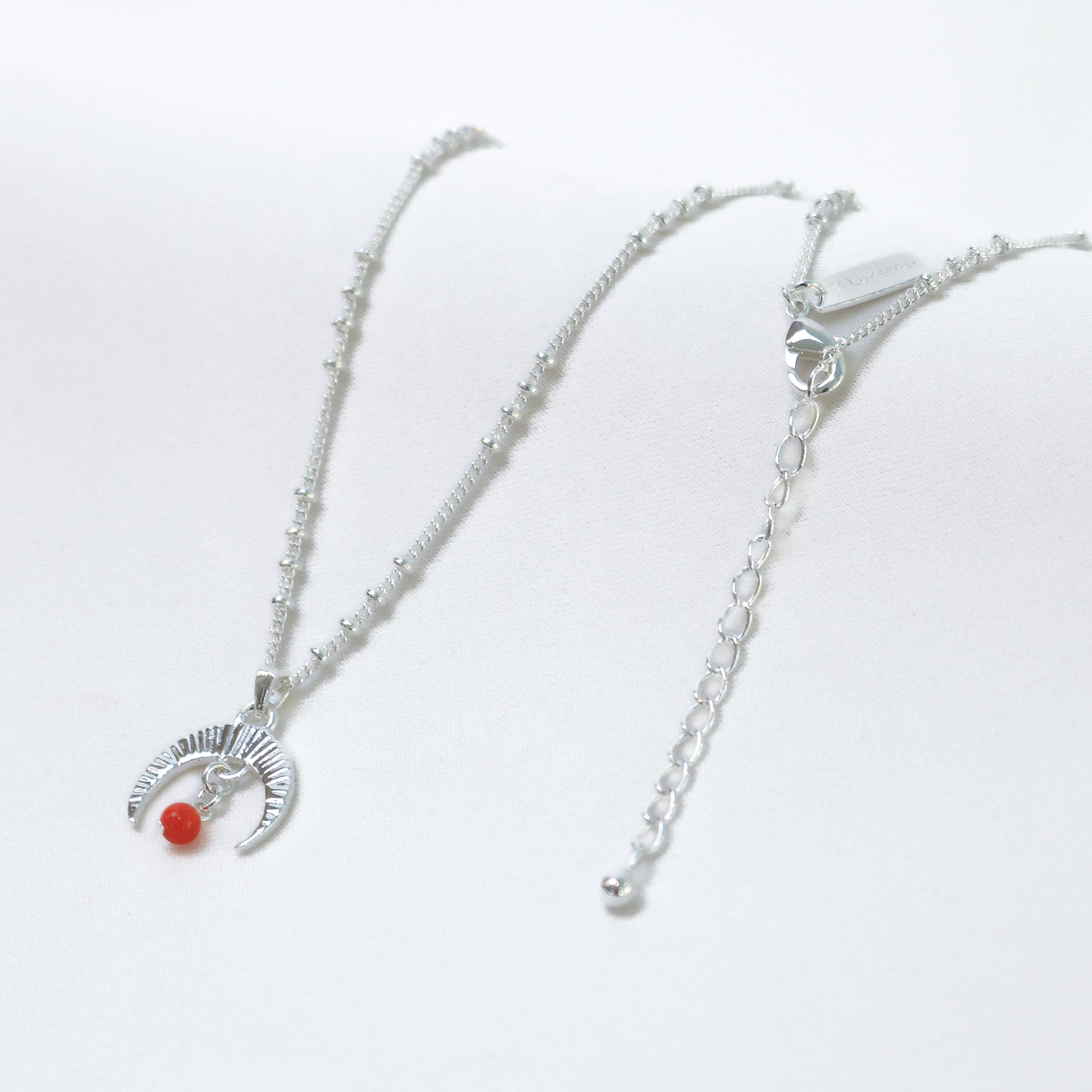 Evening Star Necklace Silver