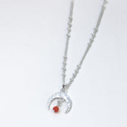 Evening Star Necklace Silver