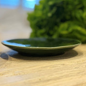 Indigo Side Plate Set Moss Green