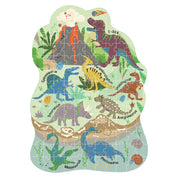 120 Piece Shaped Jigsaw Puzzle Dinosaur