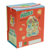 120 Piece Shaped Jigsaw Puzzle Dinosaur