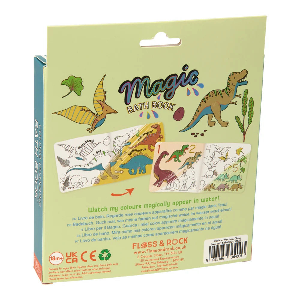Magic Bath Book Dino