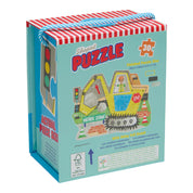 30 Piece Shaped Jigsaw Puzzle Construction