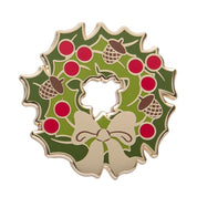 Forest Wreath Enamel Pin
