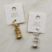 Free Spirit Charm in Gold or Silver