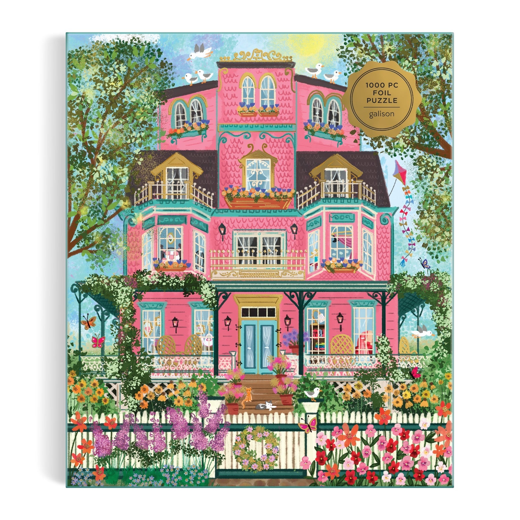 Joy Laforme Capeside Victorian 1000PC Foil Puzzle