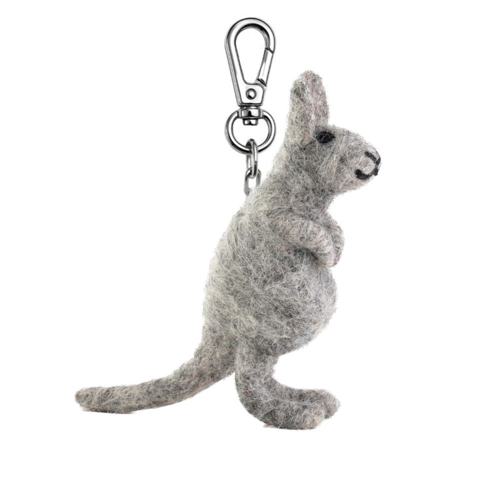 Felt Kangaroo Keychain