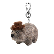 Felt Wombat Keychain