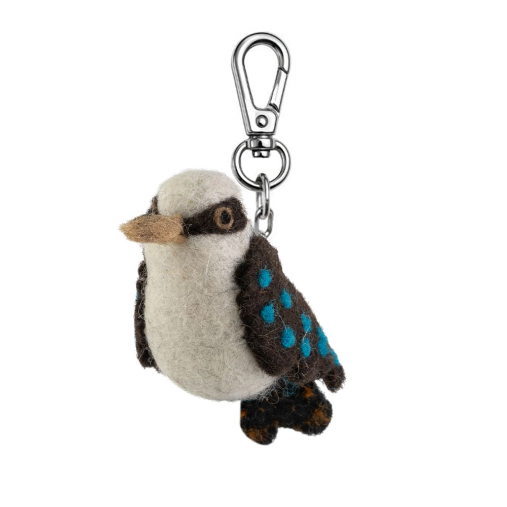 Felt Kookaburra Keychain