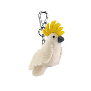 Felt Cockatoo Keychain