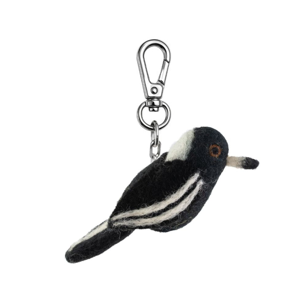 Felt Magpie Keychain