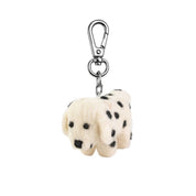 Felt Spotty Dog Keychain