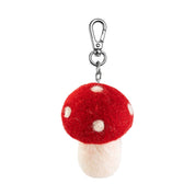 Felt Mushroom Keychain
