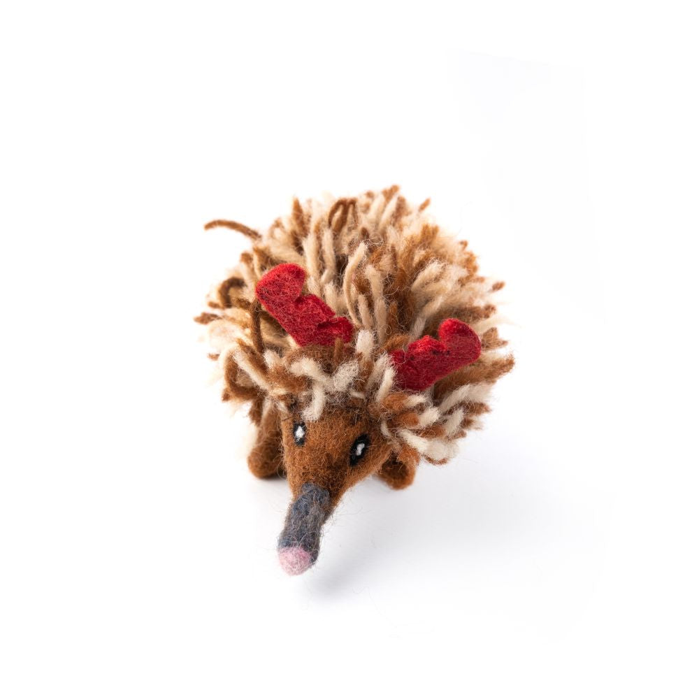 Echidna Edna Felt Christmas Decoration