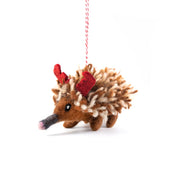 Echidna Edna Felt Christmas Decoration