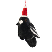 Maggie Magpie Felt Christmas Decoration