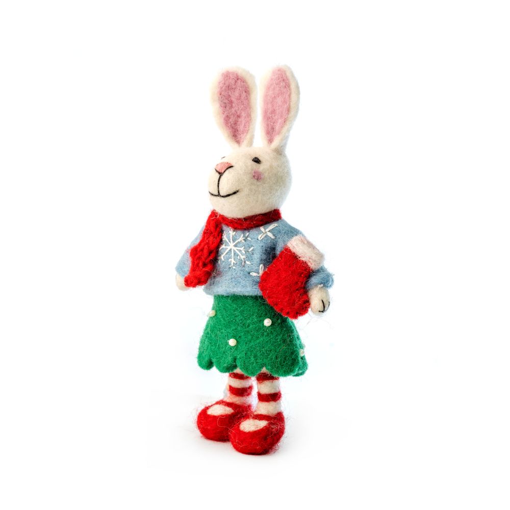 Ruby Red Shoes Felt Christmas Decoration