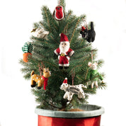 Dog Spot Felt Christmas Decoration