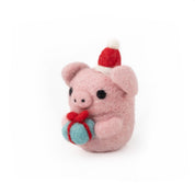 Percy Pig Felt Christmas Decoration