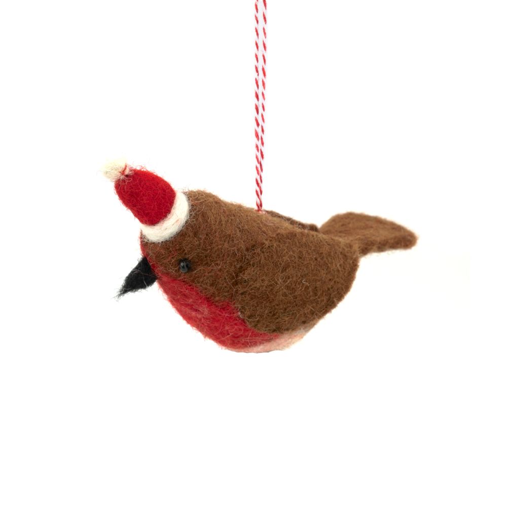 Robin Ruth Felt Christmas Decoration