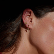 Heaven Sent Drop Earrings Gold