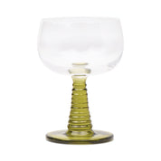 The Romy Wine Glasses Olive Set Of 2