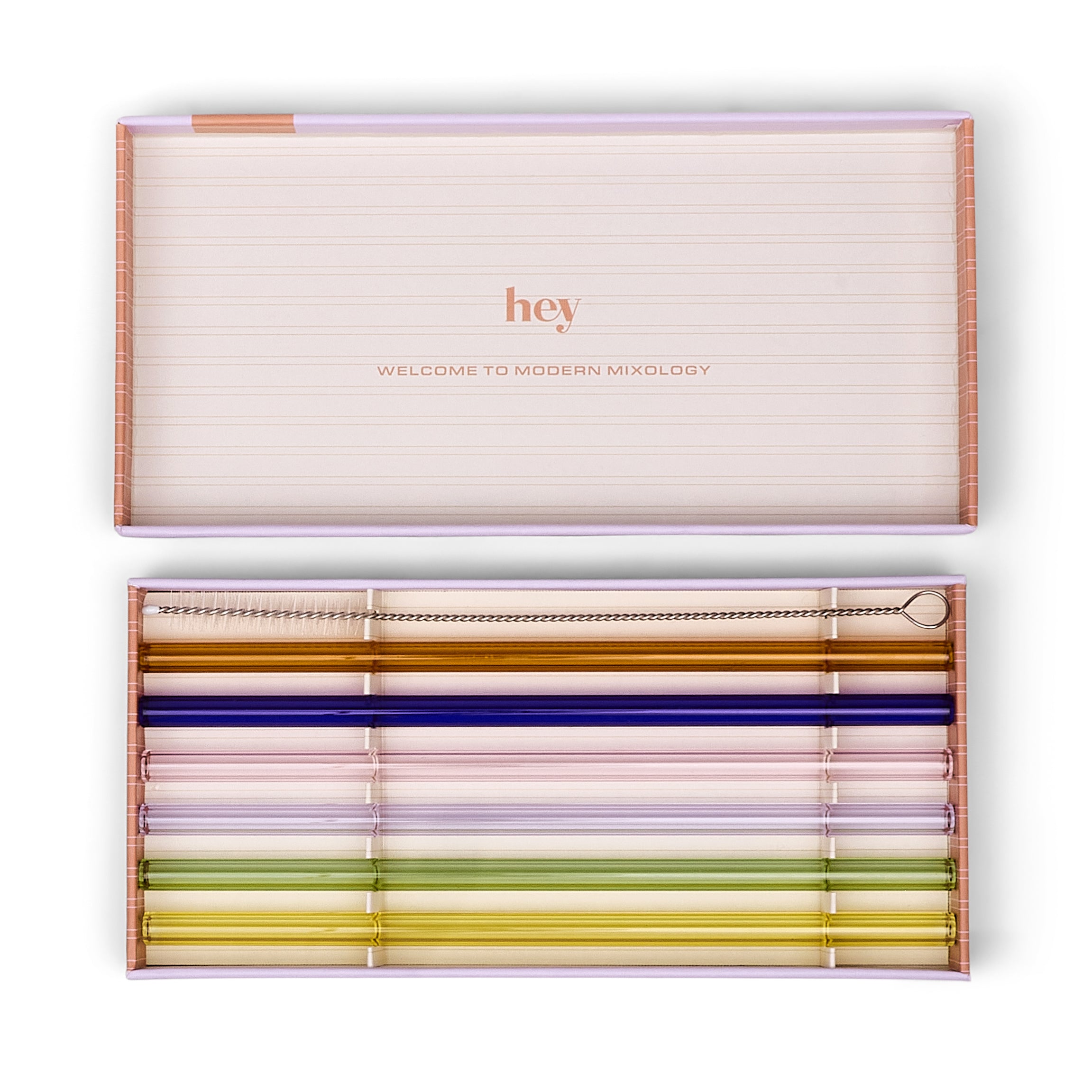The Danny Glass Highball Straws Set Of 6