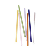 The Danny Glass Highball Straws Set Of 6