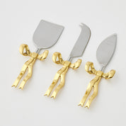 Bowtiful Cheese Knives Set Of 3
