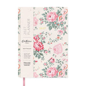 A5 Soft Cloth Cover 2027 Diary Hackney Rose