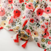 Pink Poppy Scarf
