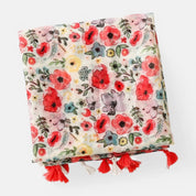 Pink Poppy Scarf