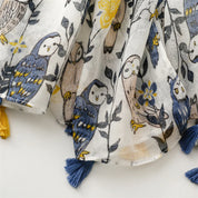 Owl Print Scarf