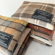 Herringbone Wool Blend Heat Pack Natural