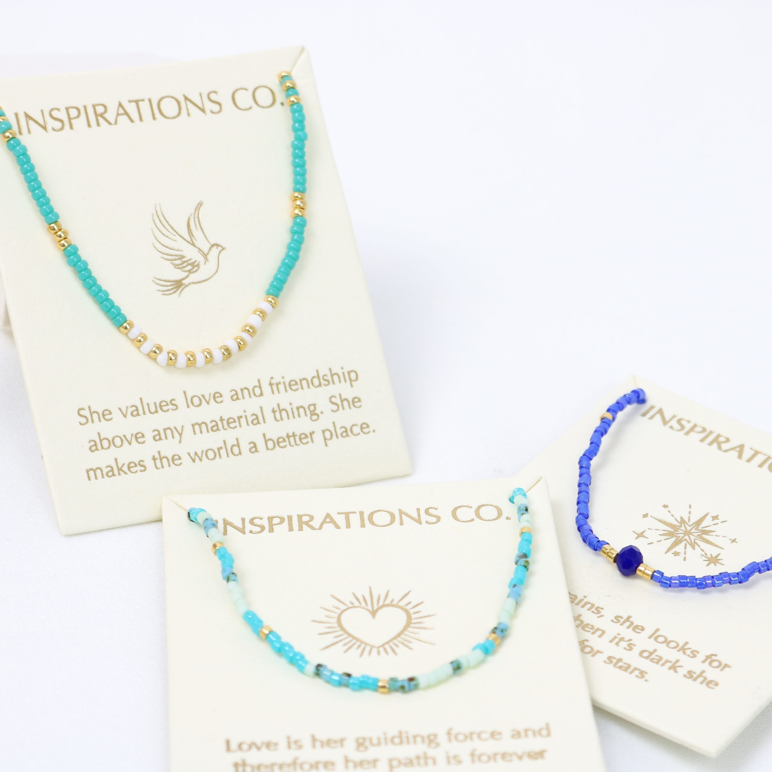 Inspiration Necklace Turquoise Tort and Gold
