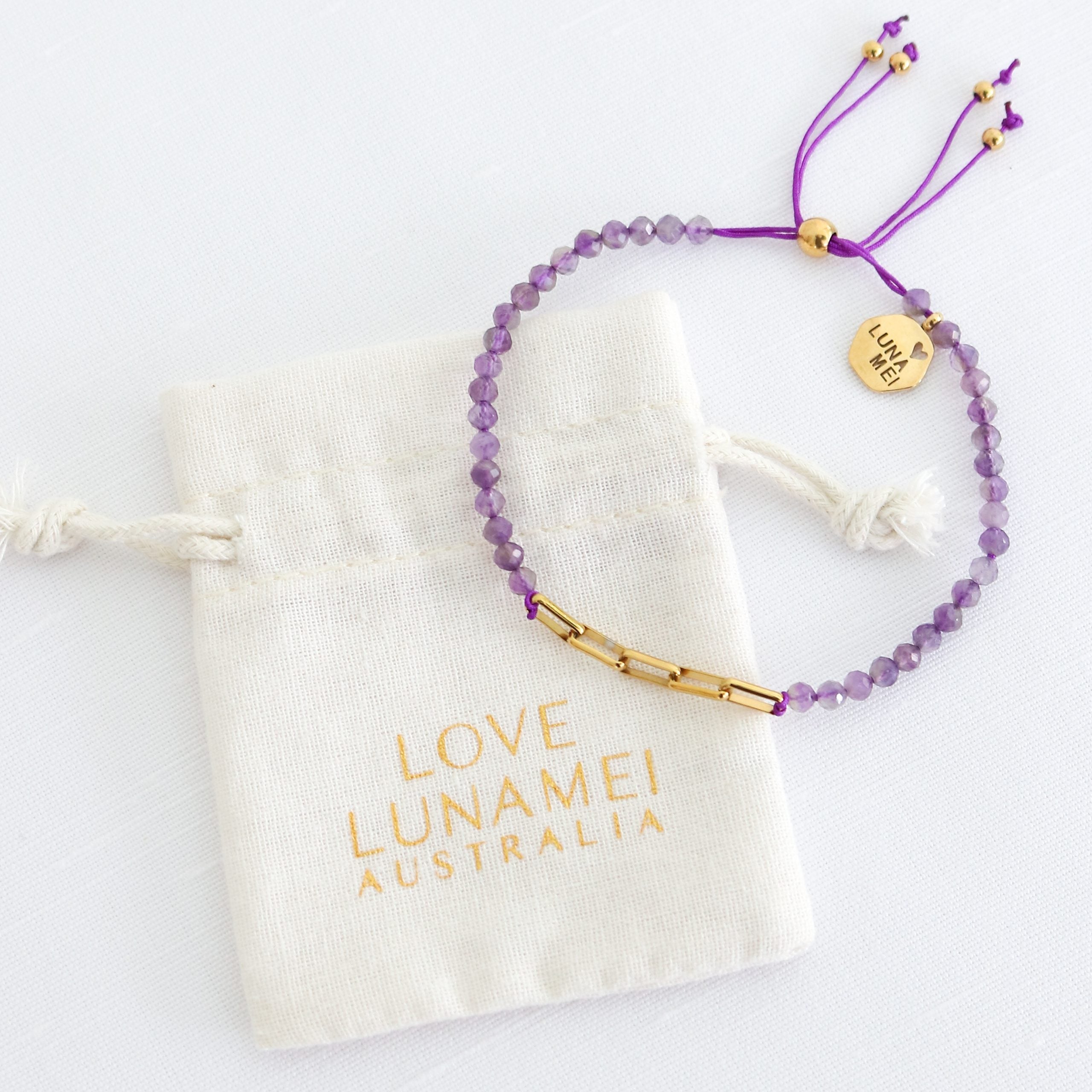 Mei Bracelet Amethyst