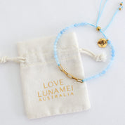 Mei Bracelet Aquamarine