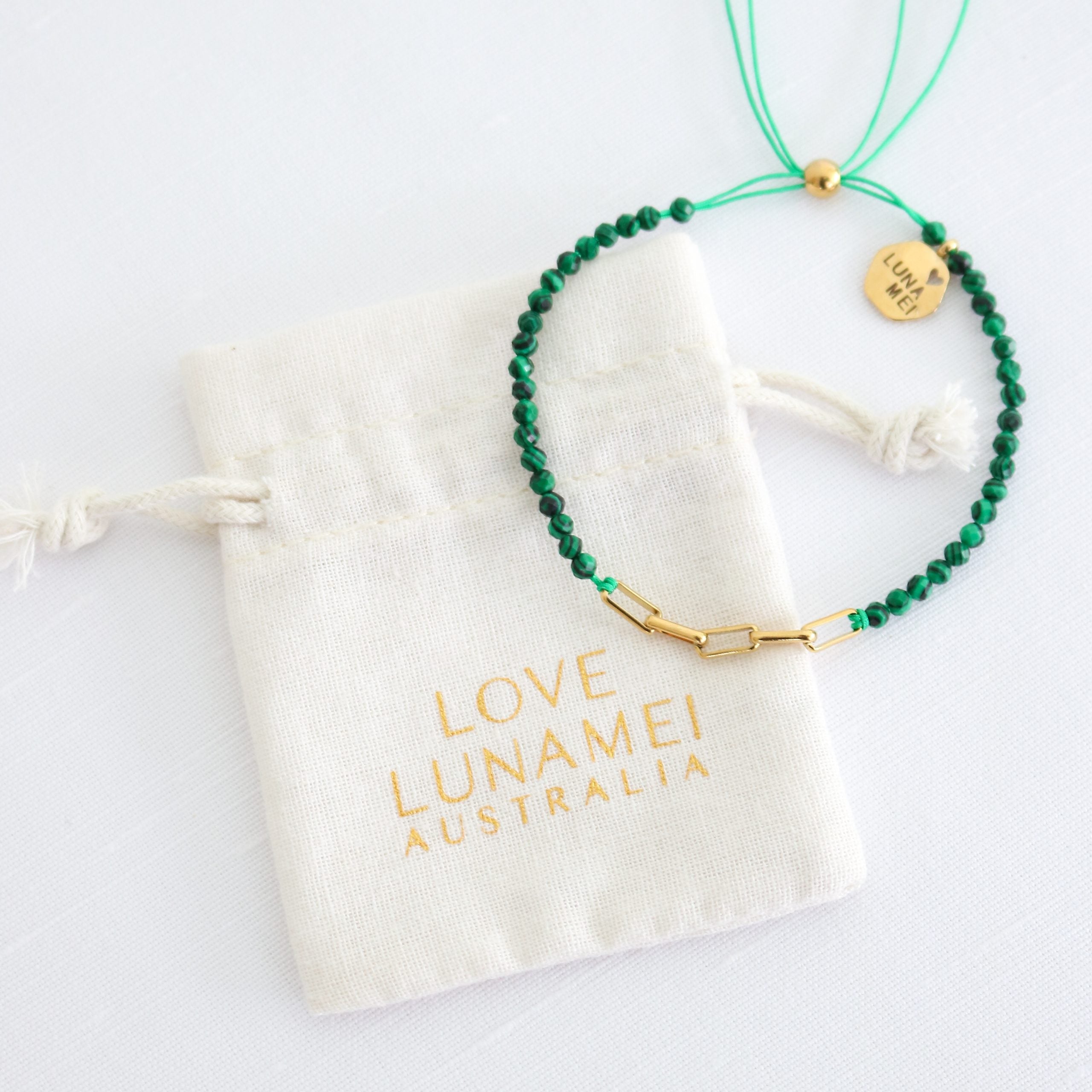 Mei Bracelet Malachite
