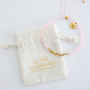 Mei Bracelet Rose Quartz