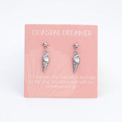 Coastal Dreamer Drop Earrings Silver