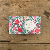 Liberty Fabric Wrapped Soap Bright Pink Floral