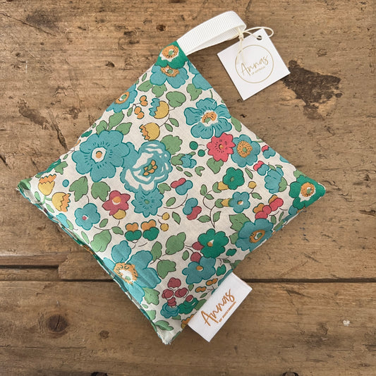 Liberty Print Lavender Sachet Teal Floral