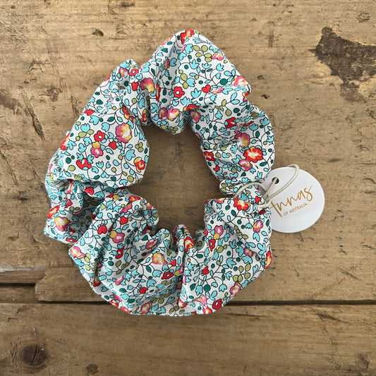 Liberty Print Scrunchie Soft Brights