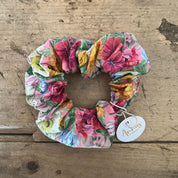 Liberty Print Scrunchie Watercolour Floral