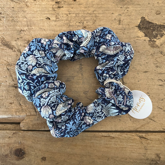 Liberty Print Scrunchie The Blues