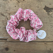 Liberty Print Scrunchie Pink Perfection