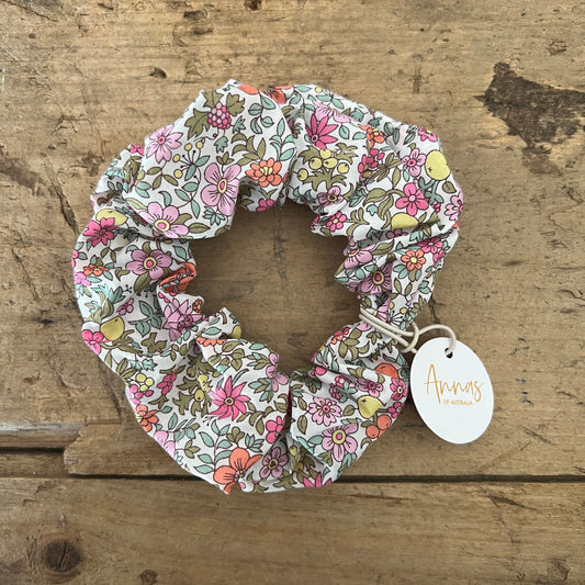 Liberty Print Scrunchie Fruit Punch